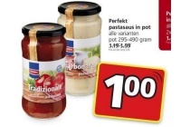 perfekt pastasaus in pot