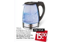telefunken glazen waterkoker