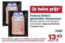 horeca select gesneden vleeswaren
