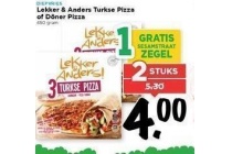 lekker en anders turkse pizza