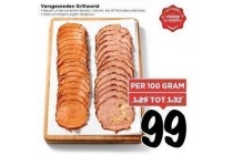 versgesneden grillworst