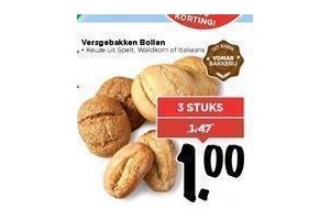 versgebakken bollen