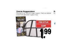 zwarte ruggensteun