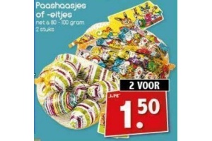 paashaasjes of eitjes