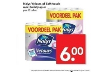 nalys velours of soft touch maxi toiletpapier