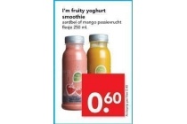 i m fruity yoghurt smoothie
