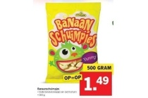 banaanschuimpjes