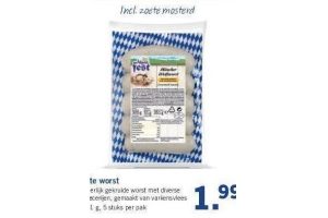 witte worst