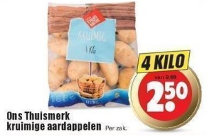 kruimige aardappelen