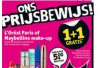 l oreal paris of maybelline make up 1 1 gratis