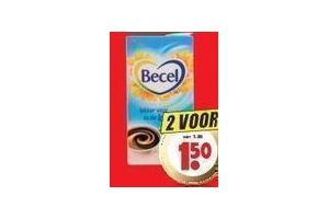 becel dieet voor de koffie
