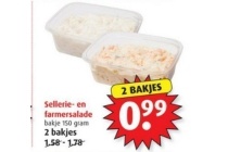 sellerie en farmersalade