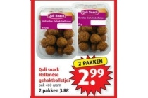 quli snack hollandse gehaktballetjes