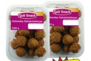 quli snack hollandse gehaktballetjes