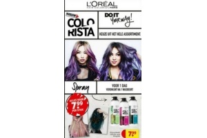 l oreal colorista spray nu eur7 99 per stuk