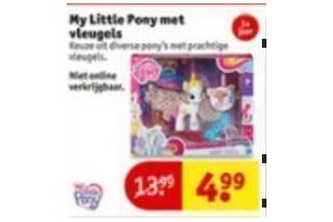 my little pony met vleugels