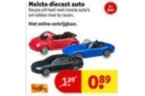 maisto diecast auto