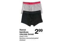 heren bamboe viscose boxer