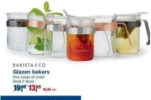 glazen bekers