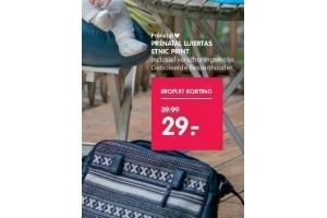 prenatal luiertas etnic print