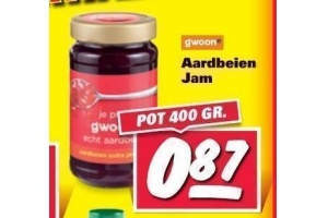 gwoon aardbeien jam