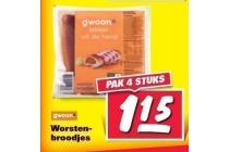 gwoon worstenbroodjes