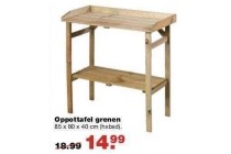 oppottafel grenen