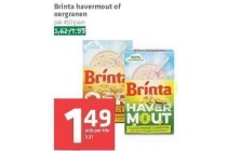 brinta havermout of oergranen