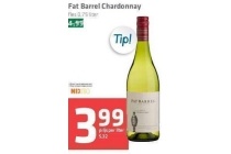 fat barrel chardonnay