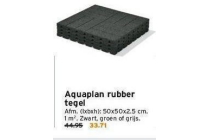 aquaplan rubber tegel