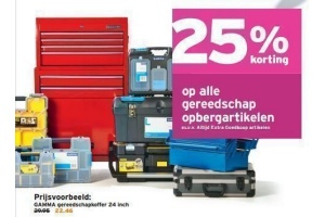 gereedschap opbergartikelen