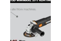 workx haage slijper nu 25 korting
