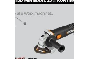 workx haage slijper nu 25 korting