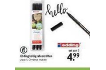 edding kalligrafeerstiften nu eur4 99