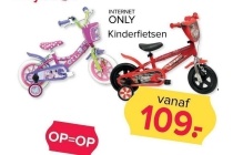 kinderfietsen al vanaf eur109