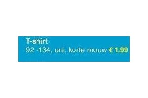 t shirt nu eur1 99