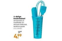 4 delige kinderbakset
