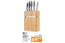 5 delig messenblok bamboo
