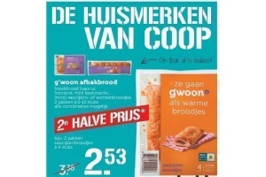 g woon afbakbrood