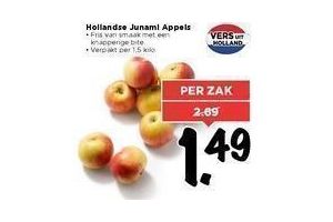 hollandse junami appels