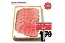 versgesneden rosbief