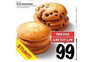 verse eierkoeken
