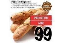 peperoni baguette