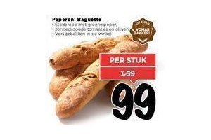peperoni baguette