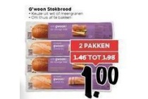 g woon stokbrood