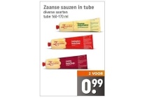 zaanse sauzen in tube