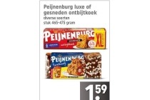 peijnenburg luxe of gesneden ontbijtkoek