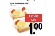 rundvleesslaatje