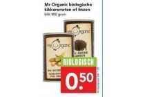 mr organic biologische kikkererwten of linzen