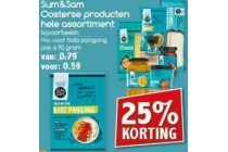 sum en sam oosterse producten hele assortiment